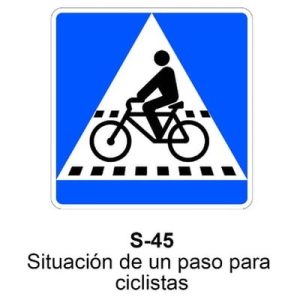 Señal Chapa Económica S45 Modelo S45