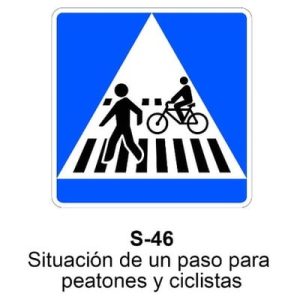 Señal Chapa Económica S46 Modelo S46
