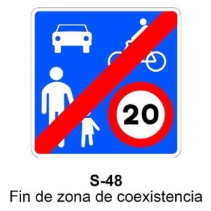 Señal Chapa Económica S48 Modelo S48