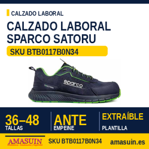 Calzado Seguridad Sparco Satoru ESD S1PS