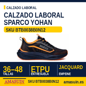 Calzado Laboral Sparco Yohan ESD O1