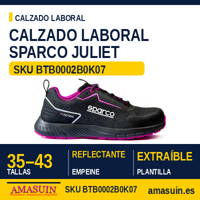 Calzado Seguridad Sparco Juliet ESD S1PS 1 Calzado Seguridad Sparco Juliet ESD S1PS