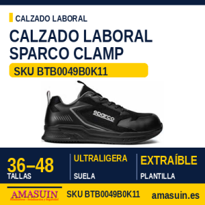 Calzado Seguridad Sparco Clamp ESD S1PS