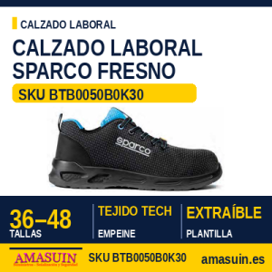 Calzado Seguridad Sparco Fresno ESD S3S