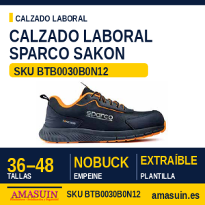 Calzado Seguridad Sparco Sakon ESD S3S