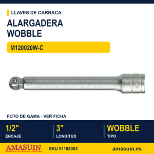 "M120020W-C 1/2""DR.WOBBLE EXT 3"" (CARD """M120020W-C 12""""DRWOBBLE EXT 3"""" (CARD"