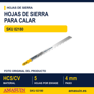 BLI.SIERRA CALAR 5 HOJAS T301DL L.105MM