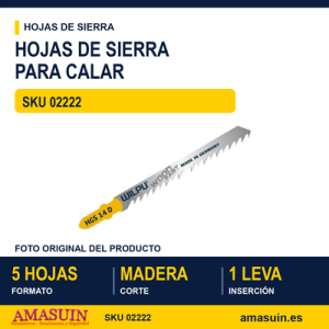 BLI.SIERRA CALAR 5 HOJAS BOSCH L.75MM (02222)