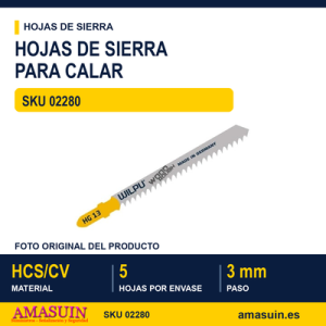 BLI.SIERRA CALAR 5 HOJAS T111C L.75MM