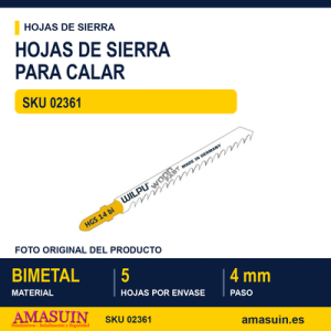 BLI.SIERRA CALAR 5 HOJAS T144DF L.75MM
