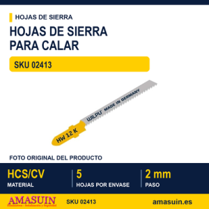 BLI.SIERRA CALAR 5 HOJAS T119BO L.50MM