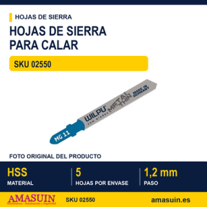 BLI.SIERRA CALAR 5 HOJAS T118A L.55MM