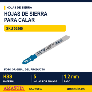 BLI.SIERRA CALAR 5 HOJAS T218A L.55MM