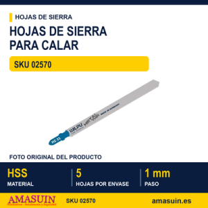 BLI.SIERRA CALAR 5 HOJAS T318A L.105MM