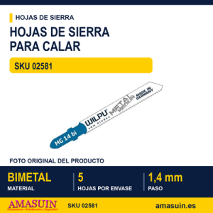 BLI.SIERRA CALAR 5 HOJAS T118EF L.55MM