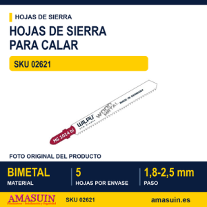 BLI.SIERRA CALAR 5 HOJAS T111HF L.75MM