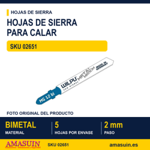 BLI.SIERRA CALAR 5 HOJAS T118BF L.55MM