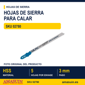 BLI.SIERRA CALAR 5 HOJAS T227D L.75MM