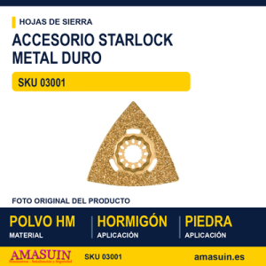 STARLOCK RAS.METAL DURO 80x80MM