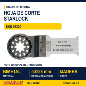 STARLOCK UNIV.C.FINO 50x28MM