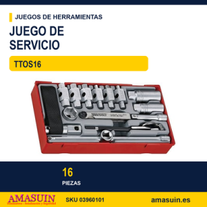 JUEGO DE SERVICIO TTOS16 - 16 PZAS