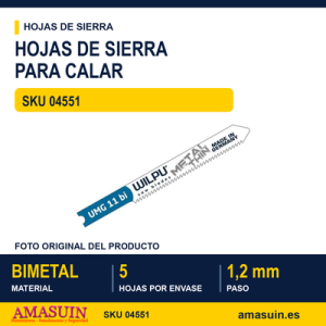 BLI.SIERRA CALAR 5 HOJAS B&D L.55MM (04551)
