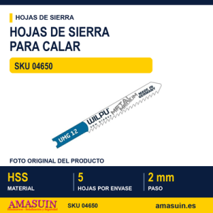 BLI.SIERRA CALAR 5 HOJAS U118B L.55MM