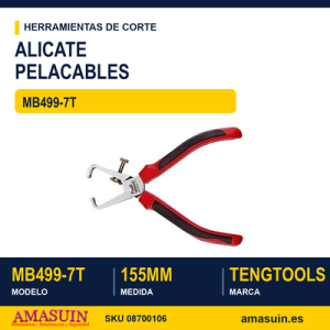 ALICATE PELACABLES MB499-7T - 155 MM