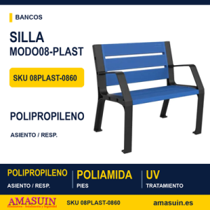 Silla MODO08-PLAST 08PLAST-0860