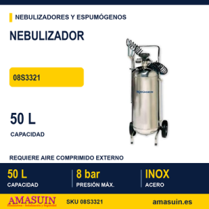 Nebulizador 08S3321 de 50 Litros Inoxidable