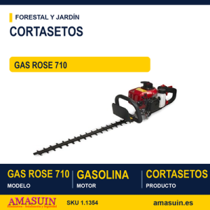 CORTA SETOS DE GASOLINA GAS ROSE 710