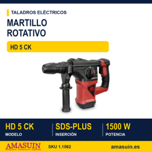 MARTILLO ROTATIVO SDS-PLUS HD 5 CK