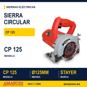 SIERRA CIRCULAR Ø125 mm (Disco Diamante) CP 125