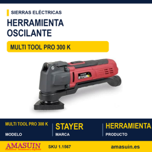 MULTI HERRAMIENTA OSCILANTE MULTI TOOL PRO 300 K