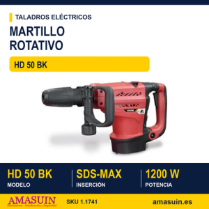 MARTILLO ROTATIVO SDS-MAX HD 50 BK