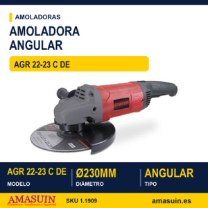 Amoladora Angular AGR 22-23 C de Ø230mm.