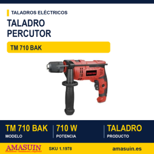 TALADRO PERCUTOR TM 710 BAK