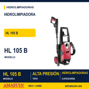 HIDROLIMPIADORA DE ALTA PRESIÓN HL 105 B