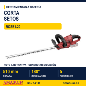 CORTA SETOS ROSE L20