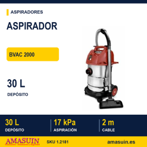 ASPIRADOR BVAC 2000