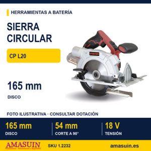 SIERRA CIRCULAR 18V CP L20