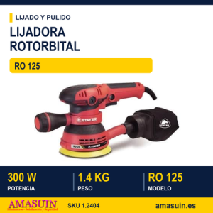 LIJADORA ROTORBITAL RO 125