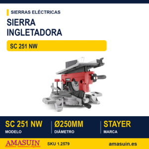 INGLETADORA COMBINADA ø250 mm SC 251 NW