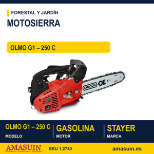 MOTOSIERRA A GASOLINA PARA PODA OLMO G1 – 250 C