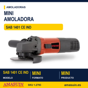 Mini Amoladora SAB 1401 CE IND