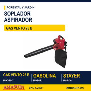 SOPLADOR/ASPIRADOR A GASOLINA GAS VENTO 25 B