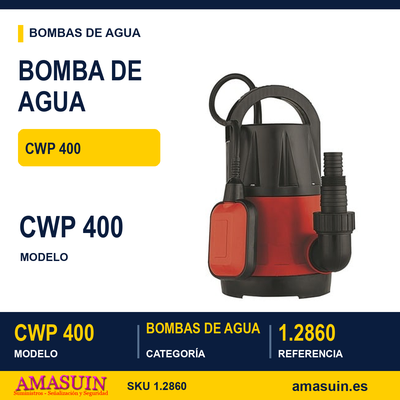 BOMBA DE AGUA LIMPIA CWP 400 1 BOMBA DE AGUA LIMPIA CWP 400