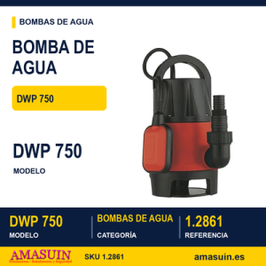 BOMBA DE AGUA SUCIA DWP 750