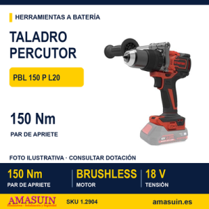 TALADRO / PERCUTOR / ATORNILLADOR 18V PBL 150 P L20