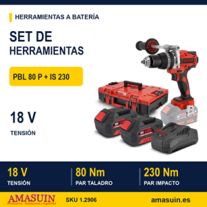 Set 18 V PBL 80 P L2024 + IS 230 L20